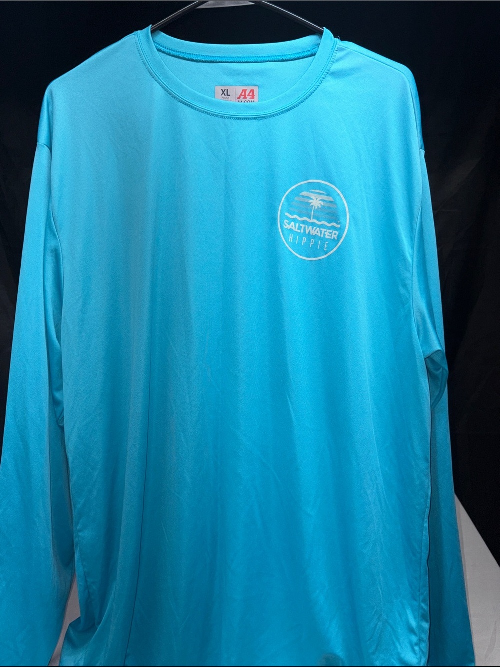 Men’s Long Sleeve Performance Shirt - Turquoise